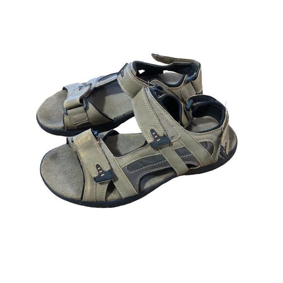 Khombu Mens Sandals Comfort Adjustable Strap Hiking Size 10M - Picture 1 of 5